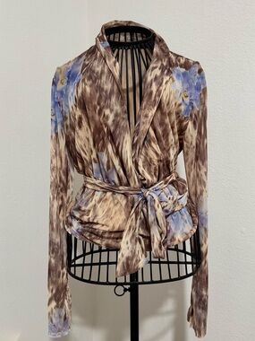 Zara Summer Wrap Top